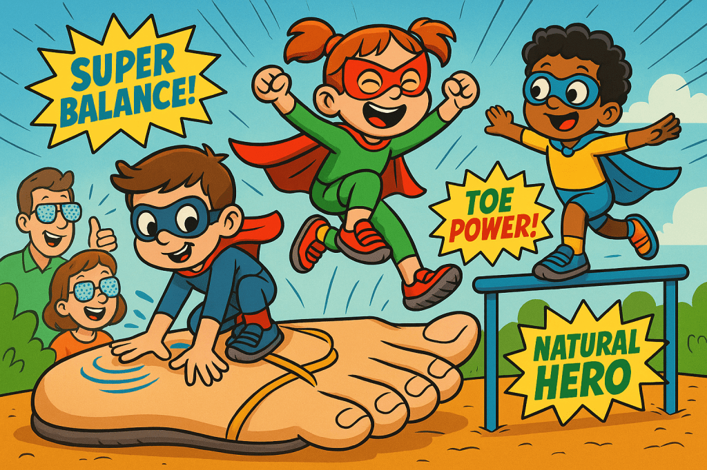El Superpoder en sus Pasos: Desata el Potencial de los Pies de tus Pequeños Héroes