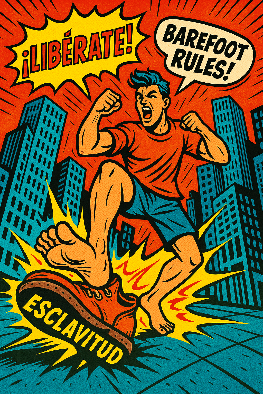 De Esclavo del Asfalto a Conquistador Urbano: La Guía Definitiva del Barefoot sobre&nbsp;Cemento