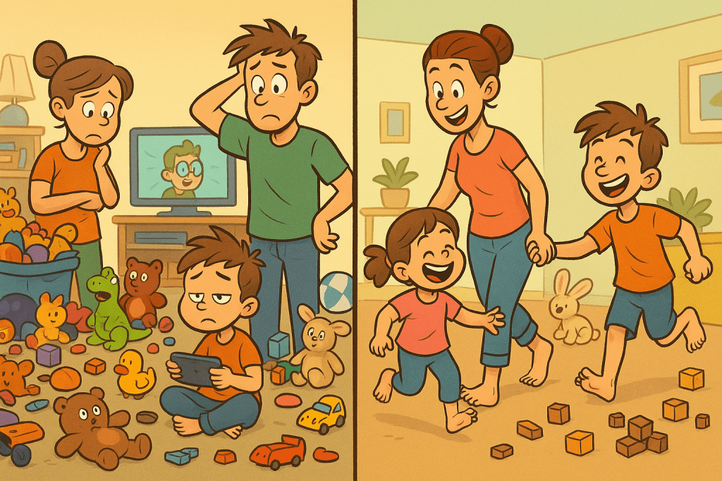 Crianza minimalista: menos cosas, más&nbsp;movimiento