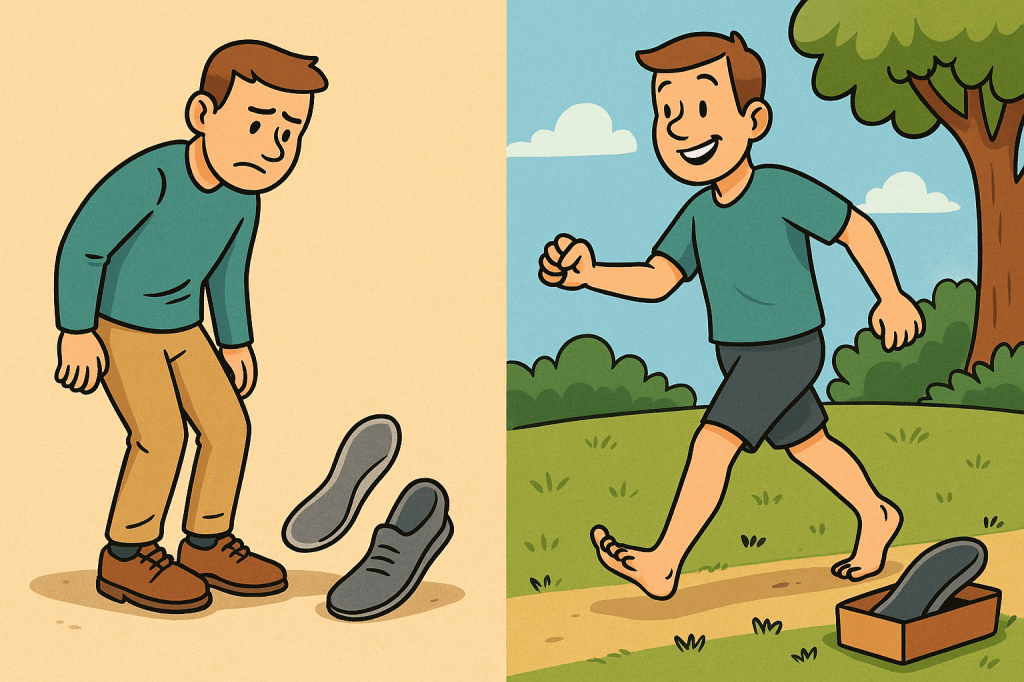 Transición barefoot paso a paso: ejercicios, errores y cómo usar (o dejar) las plantillas con&nbsp;éxito