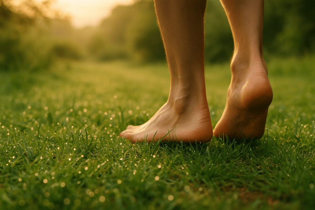 Caminar descalzo como terapia: beneficios físicos y mentales del&nbsp;grounding